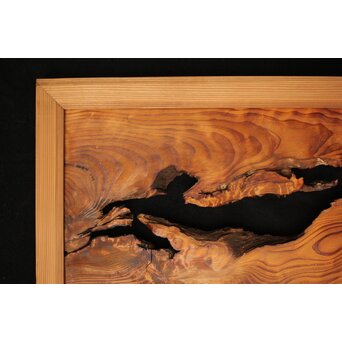 松天然木 自然木欄間　R0276 