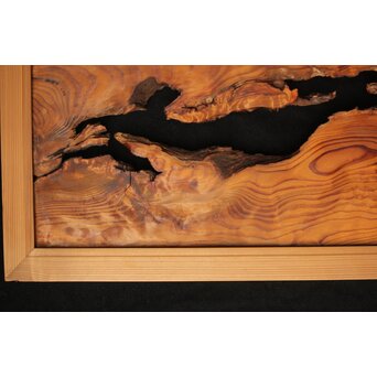 松天然木 自然木欄間　R0276 