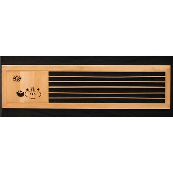 障子戸透かしの中型欄間　R0277 ここから障子を貼る面