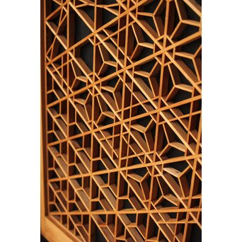 多種組子書院戸 2枚1組　R0280 