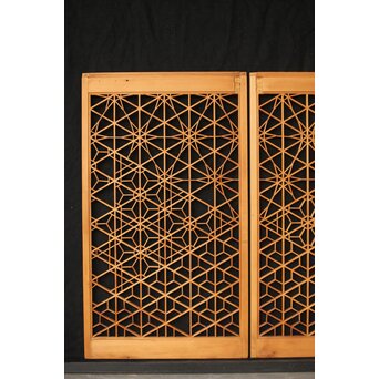 多種組子書院戸 2枚1組　R0280 