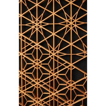 多種組子書院戸 2枚1組　R0280 