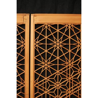 多種組子書院戸 2枚1組　R0280 