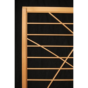 幾何学桟 中型障子戸 4枚1組　F248 