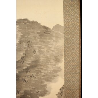 児玉果亭【山水春夏秋冬】四幅対 掛軸　Z395 