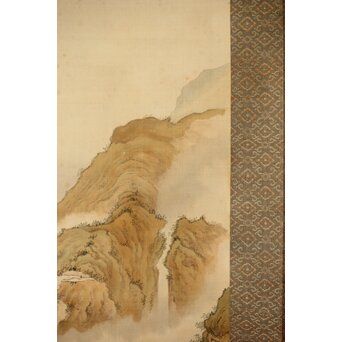 児玉果亭【山水春夏秋冬】四幅対 掛軸　Z395 