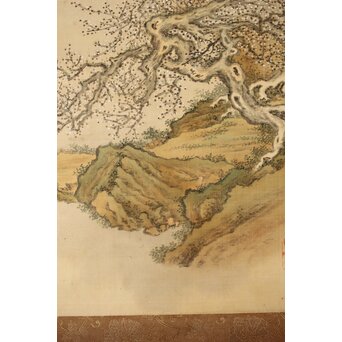 児玉果亭【山水春夏秋冬】四幅対 掛軸　Z395 