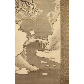 児玉果亭【山水春夏秋冬】四幅対 掛軸　Z395 