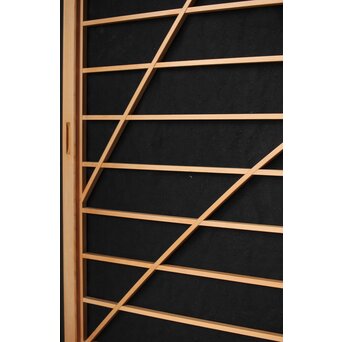 幾何学桟 中型障子戸 8枚1組　F249 