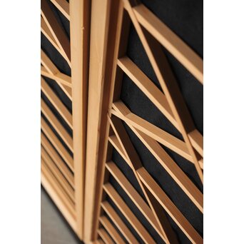 幾何学桟 中型障子戸 8枚1組　F249 