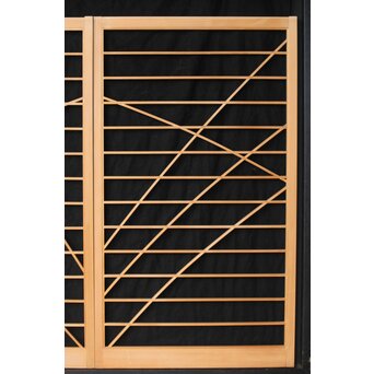 幾何学桟 中型障子戸 8枚1組　F249 
