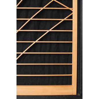 幾何学桟 中型障子戸 8枚1組　F249 
