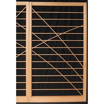 幾何学桟 中型障子戸 8枚1組　F249 