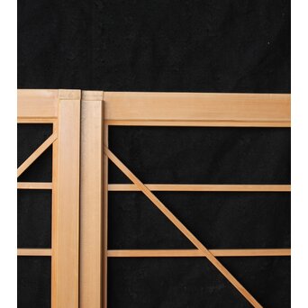 幾何学桟 中型障子戸 8枚1組　F249 