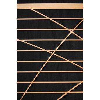 幾何学桟 中型障子戸 8枚1組　F249 