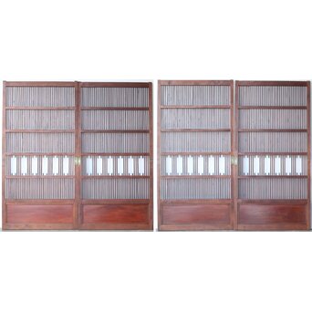 変則格子戸 4枚1組　L1075 ウラ