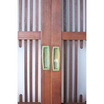 変則格子戸 4枚1組　L1075 引手は両面にあります