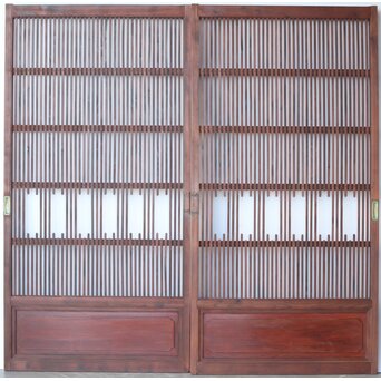 変則格子戸 4枚1組　L1075 CD　表