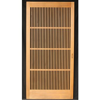 白木格子戸　L1076