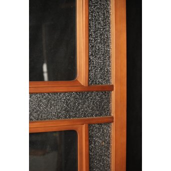 ガラス欄間 2枚1組　R0284 レトロダイアガラス