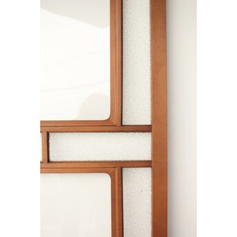 ガラス欄間 2枚1組　R0284 ガラスの細分化にもセンスを感じます