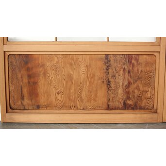 屋久杉 雪見障子戸 8枚1組　F250YD 