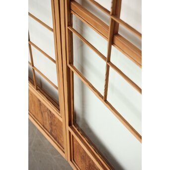 屋久杉 雪見障子戸 8枚1組　F250YD 