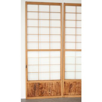 屋久杉 雪見障子戸 8枚1組　F250YD 
