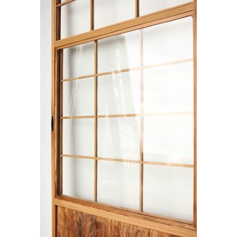 屋久杉 雪見障子戸 8枚1組　F250YD 