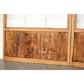 屋久杉 雪見障子戸 8枚1組　F250YD 