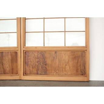 屋久杉 雪見障子戸 8枚1組　F250YD 