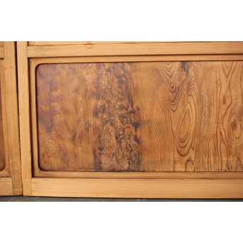 屋久杉 雪見障子戸 8枚1組　F250YD 