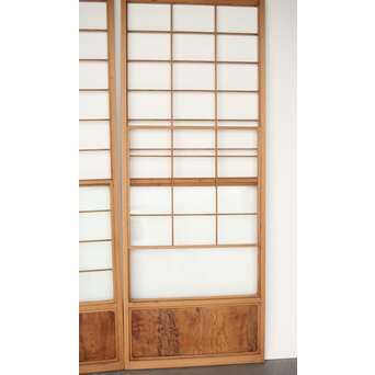 屋久杉 雪見障子戸 8枚1組　F250YD 