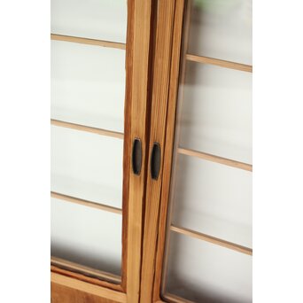 屋久杉 雪見障子戸 8枚1組　F250YD 