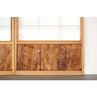 屋久杉 雪見障子戸 8枚1組　F250YD 