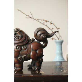 獅子銅香炉　M352 