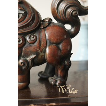 獅子銅香炉　M352 