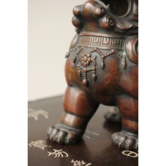 獅子銅香炉　M352 