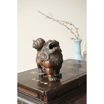 獅子銅香炉　M352 