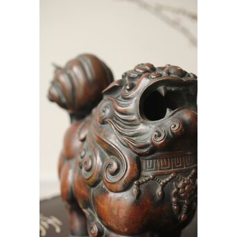 獅子銅香炉　M352 