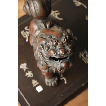 獅子銅香炉　M352 