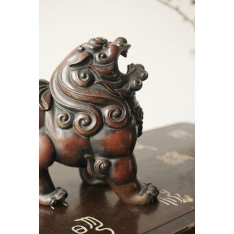 獅子銅香炉　M352 