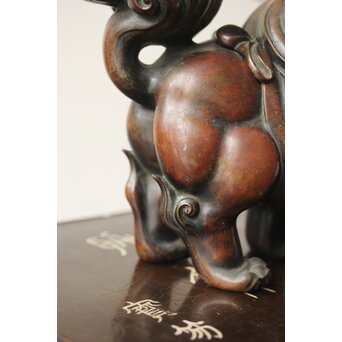 獅子銅香炉　M352 