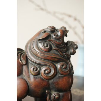 獅子銅香炉　M352 