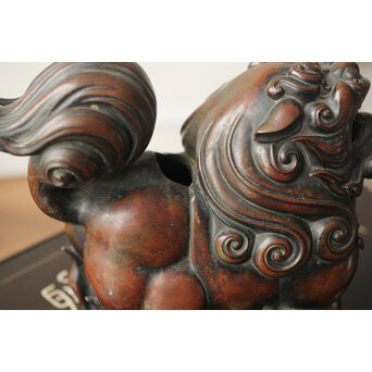 獅子銅香炉　M352 