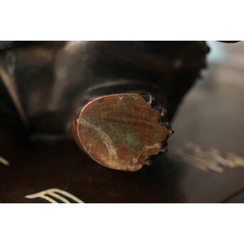 獅子銅香炉　M352 