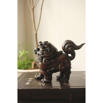 獅子銅香炉　M352 