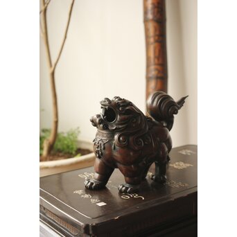 獅子銅香炉　M352 