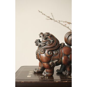 獅子銅香炉　M352 