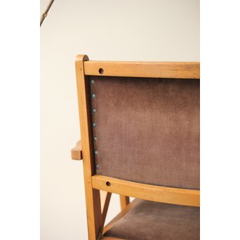 飛騨産業 オールドキツツキ 折りたたみ椅子 　T458 